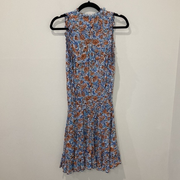 Poupette St Barth Clara Ruffled Mini Dress - Picture 8 of 9